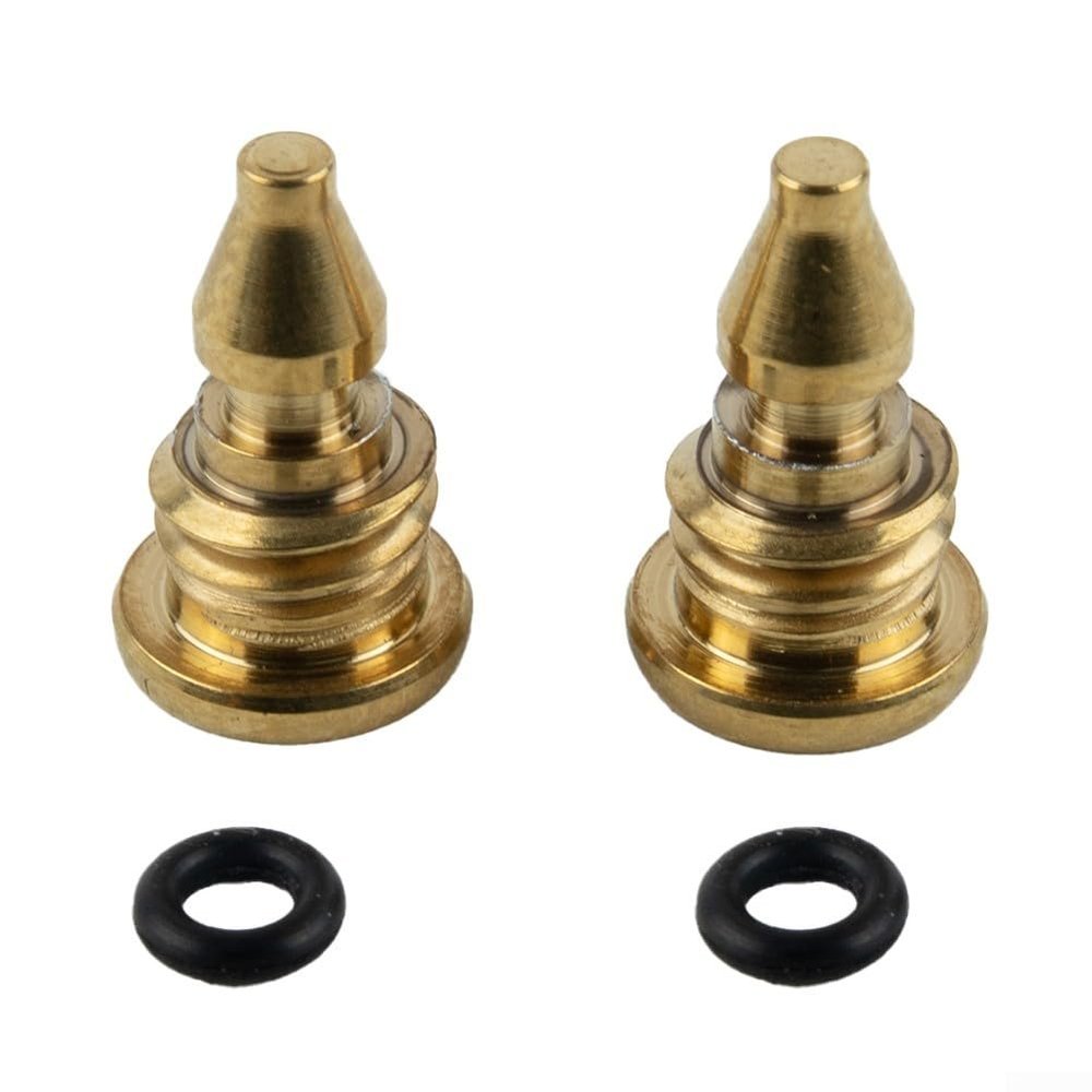 2pcs Bicycle Bleed Screws With O-ring for MAGURA EBT Bike,Bike Alloy Bolts Bicycle Fuel Tank Oil Filling Hole Screw(Golden)