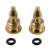 2pcs Bicycle Bleed Screws With O-ring for MAGURA EBT Bike,Bike Alloy Bolts Bicycle Fuel Tank Oil Filling Hole Screw(Golden) view 1