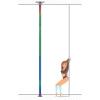 Spinning Pole Portable Removable Professional Spinning Dancing Pole, Stripper Pole for Home Heavy Duty Plus Size, Portable Removable Dance Pole Kit for Apartment Bedroom Club Bar Gym(2.3m-3.24m/7.3ft- view 1