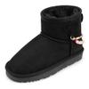 Stelle Girls Winter Boots Warm Fur Lined Snow BootsBlack,6MB view 1
