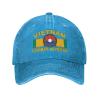 9th Infantry Division Vietnam Combat Veteran Adjustable Cowboy Hat Outdoor Travel Casual Hat Sandwich Hat Denim Hat view 2