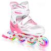 Adjustable Inline Skates for Kids & Beginners - 4-Size Extension Youth Roller Skates with Light-Up Wheels for Boys & Girls, Outdoor Sports Equipment view 1