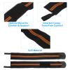 PATIKIL Wrist Brace, 2 Pcs Lifting Wrist Wraps Wrist Brace for Tunnel Gym Straps for Men Women Weightlifting Powerlifting, Light Orange view 3