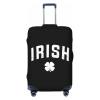OKLRYNBV Irish St Paddys Day Shamrock Travel Luggage Cover Suitable for 18-32 inch Luggage Cases view 1