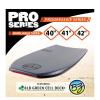 BZ Pro 42" Bodyboard, Crescent Tail Body Board with Zero-G Polypro Core 8LB H-Cell Deck Surlyn Slick Tru-Flex Mesh for Beach Surfing view 2