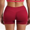 YEOREO Boost Women Workout Gym Impact Shorts Wine view 2