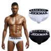 JOCKMAIL Mens Briefs Underwear Mens Cotton Briefs Moisture Wicking Underpants Soft Breathable Men Briefs (US, Alpha, XX-Large, Regular, Regular, White+Black) view 1