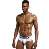 JOCKMAIL Mens Briefs Underwear Mens Cotton Briefs Moisture Wicking Underpants Soft Breathable Men Briefs (US, Alpha, XX-Large, Regular, Regular, White+Black) view 4