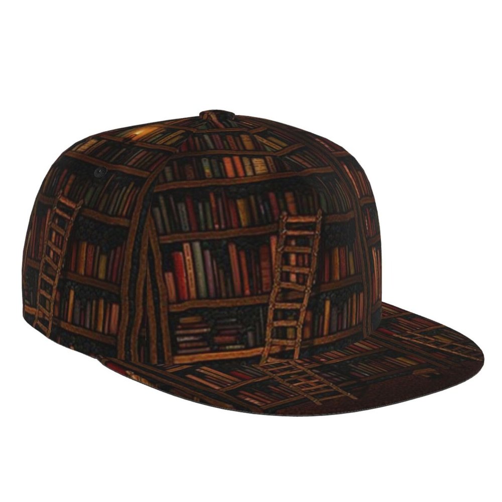 Books Cap Library Baseball Hats Cute Books Sun Hat Adjustable Funny Baseball Cap Cute Hats