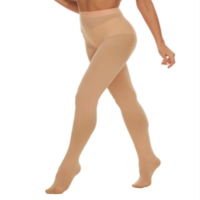 Citystl Opaque Nude Tights for Women, 80D Solid Color Soft Tights, Control Top Microfiber Pantyhose for women(Nude-S/M)