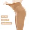 Citystl Opaque Nude Tights for Women, 80D Solid Color Soft Tights, Control Top Microfiber Pantyhose for women(Nude-S/M) view 3