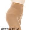 Citystl Opaque Nude Tights for Women, 80D Solid Color Soft Tights, Control Top Microfiber Pantyhose for women(Nude-S/M) view 4