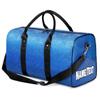 Customized Duffle Bags for Women Men Personlized Weekender Travel Bag with Name/Text Waterproof Overnight Bag Blue Glitter Sports Gym Bag Carry On Travel Tote Bag Dance Bags view 1