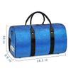 Customized Duffle Bags for Women Men Personlized Weekender Travel Bag with Name/Text Waterproof Overnight Bag Blue Glitter Sports Gym Bag Carry On Travel Tote Bag Dance Bags view 2