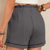 of Today Prime Womens Shorts High Waisted Wide Jean Shorts Womens Jean Shorts High Waisted Women's Loungewear Woemn Summer Shorts Denim Shorts with Lace Shorts for Women view 4