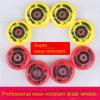 GXBHSP 90A Inline Skate Replacement Wheels with ABEC-9 Bearings72mm 76mm 80mm Inline Skates Wheels Indoor Outdoor Durability and Easy Installation (Yellow,80mm) view 3