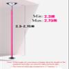 BABYCE Adjustable Height Spinning Pole Pole Dancing Pole for Home - 45mm Spinning/Static Dance Pole, Portable Dance Pole, Great for BedroomHomeBar, UWGK6003178 view 4