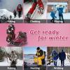 WIN.MAX Crampons for Shoes, Traction Cleats Ice Snow Grips with 19 Stainless Steel Spikes, Shoe Talons Anti - Slip Boots Spikes for Walking, Jogging, Climbing and Hiking (Red, XL) view 4