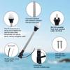 CLGMarine Stern Lights for Boats,All Round Led Anchor Light,Bimini Top Light,Base Foldable,LED Detachable,16Inche,for Pontoon Marine Navigation view 3