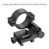 Feyachi Red Dot Magnifier 1.5-5x Flip to Right Side, Absolute Co-Witness Compatible, Multi-Coated Optics, Steel Mount, Fits Picatinny Rails view 3