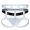 JOCKMAIL Men's Thong G-String Underwear Mens Sexy Jockstrap Breathable Underwear Gym Jock strap (US, Alpha, Medium, Regular, Regular, Rose+White) view 3