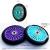 GXBHSP 3pcs 6pcs Inline Skate Wheels 125mm Skate Wheels Scooter Wheels 85A Inline Speed Skating Shoes Replacement wheel 5inch with Bearings for Wheelchair Cart Troller Kick Scooters (Purple,6) view 2