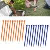 10Pcs Tent Nails Tent Stake Ground Tent Hard Ground Screw in Tent for Camping view 2