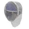 HOHXFYP Fencing Mask, Fencing Helmet with Steel Mesh and Waterproof Lining, Fencing Protective Gear Masque Epee Mask for Fencing Sports, Competitions Activities(M-White) view 1