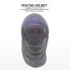 HOHXFYP Fencing Mask, Fencing Helmet with Steel Mesh and Waterproof Lining, Fencing Protective Gear Masque Epee Mask for Fencing Sports, Competitions Activities(M-White) view 3