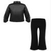Aislor Kids Boys Sparkle Long Sleeve Shirt Blouse with Pants Set Hip Hop Jazz Street Disco Performance Costume Dancewear Black 14 Years view 2