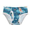 ALAZA Swim Ocean Blue Boys' Briefs Soft Underwear Available in Sizes 4t view 1