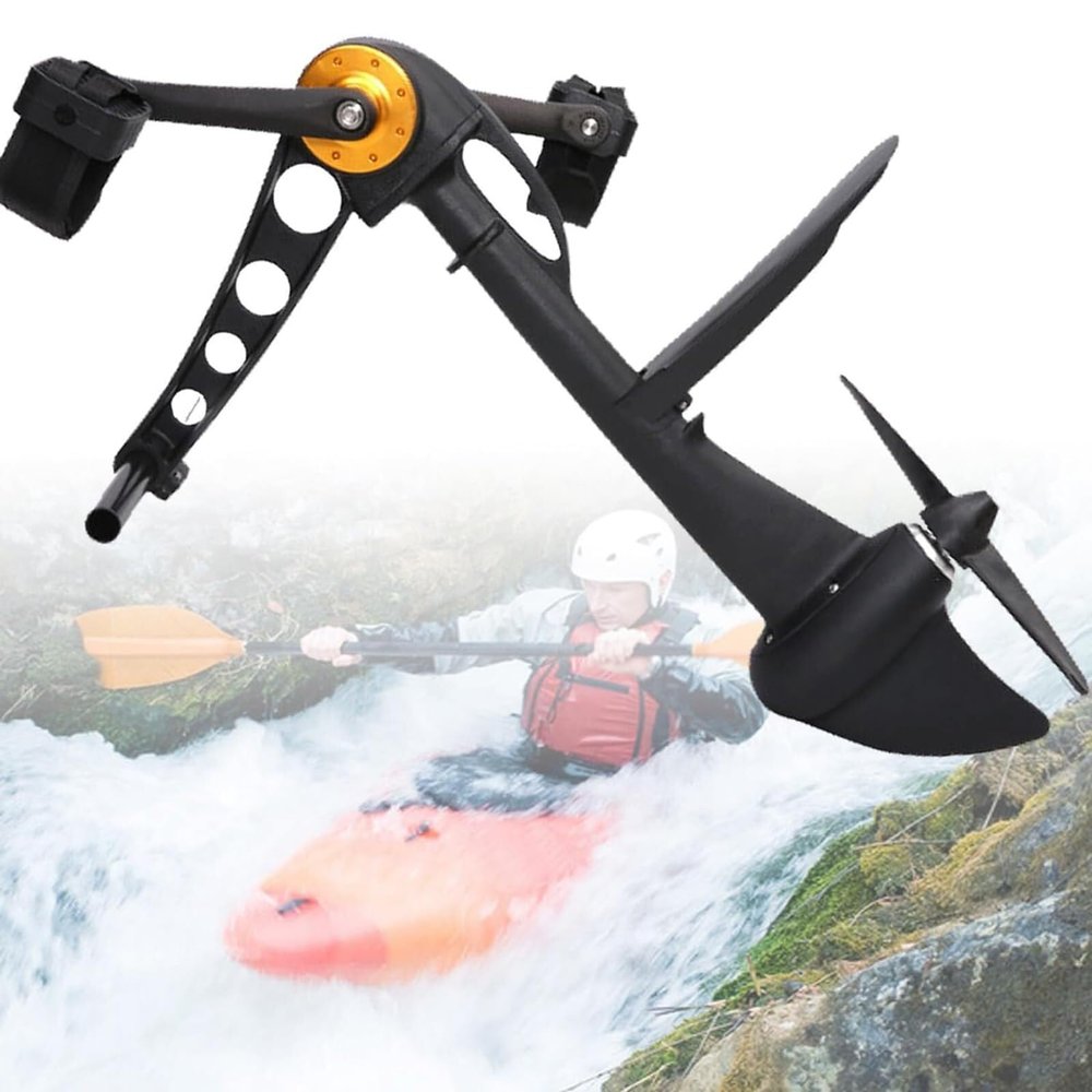 NineFit Basics Pedal Drive - Suitable for Kayaks and Inflatable Fishing Boats, Paddle Board Accessories, Sturdy and Durable Pedal Drive Propulsion Device for Radar Kayaks, 1 Person Foot Operated Kayak