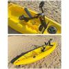NineFit Basics Pedal Drive - Suitable for Kayaks and Inflatable Fishing Boats, Paddle Board Accessories, Sturdy and Durable Pedal Drive Propulsion Device for Radar Kayaks, 1 Person Foot Operated Kayak view 3