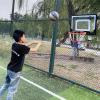 Innovz Basketball Hoop Outdoor Wall Mounted, Sturdy Kids Basketball Backboard and Rim for Pole Mount/Fence/Garage Door, Strap-on or Suspension Mounting