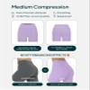PAVOI ACTIVE Buttery Soft Yoga Workout Shorts for Women - High Waisted Butt Sculpting 4" Gym Biker Shorts - FlexFlow - Small, Lilac view 4