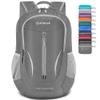 ZOMAKE Ultra Lightweight Packable Backpack 25L, Foldable Hiking Backpacks Water Resistant Small Folding Daypack for Travel(Dimgray NEW) view 1