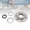 Zyyini 6 Speed Cassette, Stainless Steel Aluminum Alloy 6 Speed Cassette,Cycling Replacement Part view 3