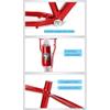 TUJISEK 27.5 29er Mountain Bikes Frame Aluminum Alloy Boost Thru Axle 12 * 148mm Mountain Bikes Frame 15''/17''/19'' Disc Brake XC Frame Internal Routing(Orange,19'') view 3