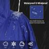 Catalonia Swim Parka for Men Women, Oversized Waterproof Surf Coat, Warm Sherpa Lined Swim Jackets, Oversized Hooded Changing Surf Poncho view 4