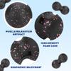 Sunicon Peanut Massage Ball, 24x12cm Back Leg Massage Roller view 4