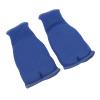Keenso 2 Pcs Gel Knuckle Guard Boxing Gloves Hand Wraps, Anti Slip Half Finger Inner Gloves for Kickboxing with Wrist Support (Blue view 3
