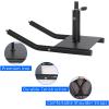 CEPHKY Weight Sled, Workout and Fitness Pull Sled, Metal Football Sled Drag Training Equipment for Strength and Speed Improvement, Easily Through Obstacles, Suitable for 1" & 2" Weight Plate - Black view 2