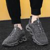 HOMASS Men's Tennis Breathable Walking Shoes Ultra Lightweight Casual Sport Gym Fashion Sneakers (Grey,9) view 2