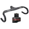 AGSDGAWD Road Bike Handlebars, Full Carbon Fibre Integrated Bike Drop Bar Inner Routing Bent Handlebar 28.6mm Fork Dia Ultra-Light Compact Drop Handlebars(110 * 440mm) view 2