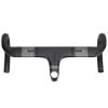 AGSDGAWD Road Bike Handlebars, Full Carbon Fibre Integrated Bike Drop Bar Inner Routing Bent Handlebar 28.6mm Fork Dia Ultra-Light Compact Drop Handlebars(110 * 440mm) view 4