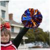 HONMEET 2pcs Metallic Cheerleader Pom Poms Vibrant Cheering Props for Sports Events and Reusable Cheer for School Teams Dance and Celebrations view 2