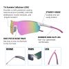 swanoble UV400 Polarized Kids Sports Sunglasses for Baseball,Lightweight TR90 Frame for Boys Girls,Youth Softball Cycling (White pink Frame/Pink Lens) view 3