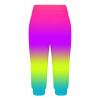 TANGNADE Women's Capri Pants Loose Drawstring High Waisted Sweatpants Lounge Pants Running Gym Short Pants Pockets Capri Pants for Women Stretch Multicolor M view 4
