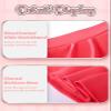 Comfyouth Girls Skirts Casual Mini Flare Pleated Skirt with Shorts High Waisted Skater Skirt A Line Skorts Red view 4