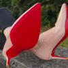 CZBYXA12 Red Bottom Shoe Sole Protector,Sole Guard - Non-Slip Shoe Pads | Compatible with Christian Louboutin Heels | Smooth Surface Traction | Scratch Prevention(10"x4.5" 4Pcs) view 3